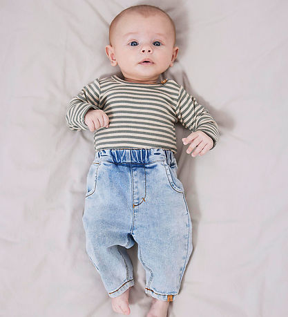 Lil Atelier Body l/æ - NbmGago - Noos - Fog/Agave Green