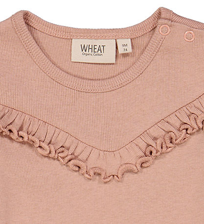 Wheat Body k/æ - Rib - Rose Down m. Flæse