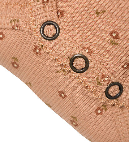Lil Atelier Body l/æ - NbfGago - Noos - Nougat m. Blomster