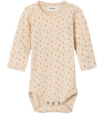 Lil Atelier Body l/æ - NbfGago - Noos - Fog m. Blomster