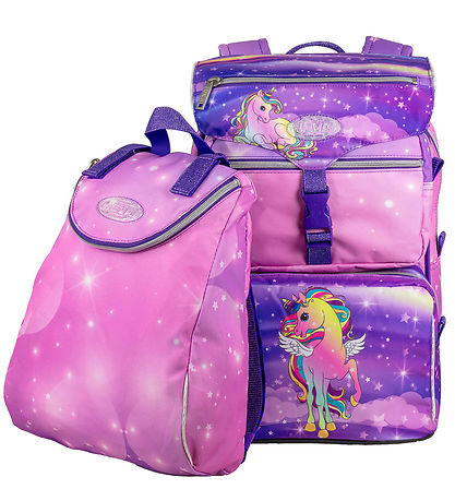 Jeva Skoletaske - Beginners - Unicorn Friends