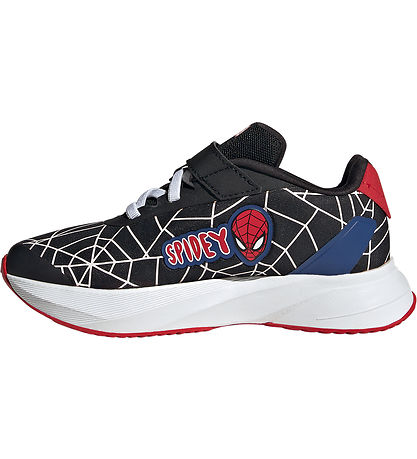 adidas Performance Sko - Duramo Spider-Man EL K - Sort/Rød/Hvid