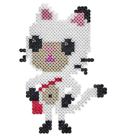 Hama Midi Perler - 4000 stk. + 2 Plader - Gabby's Dollhouse