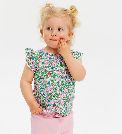 The New Siblings Top - TnsJanille - Multi Flower