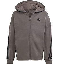adidas Performance Cardigan - U FI 3S FZ HD - Grå