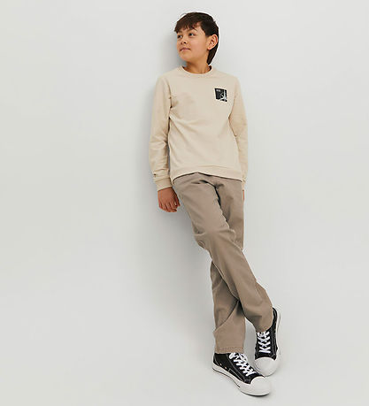 Jack & Jones Bukser - Noos - JpstMarco JjDave - Beige