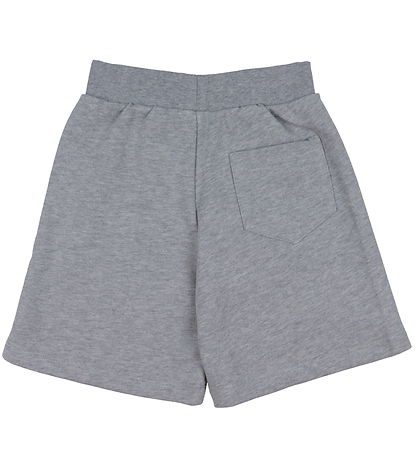 Versace Sweatshorts - Gråmeleret m. Hvid