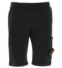 Stone Island Sweatshorts - Sort