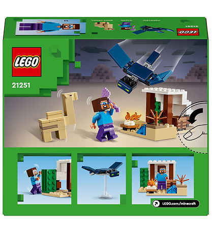 LEGO® Minecraft - Steves Ørkenekspedition 21251 - 75 Dele