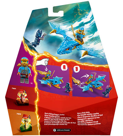 LEGO® Ninjago - Nyas Vågnende Drage-Angreb 71802 - 26 Dele