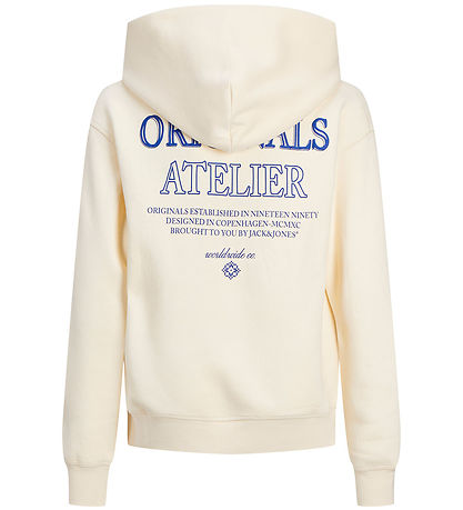 Jack & Jones Hættetrøje - JorSantorini - Buttercream