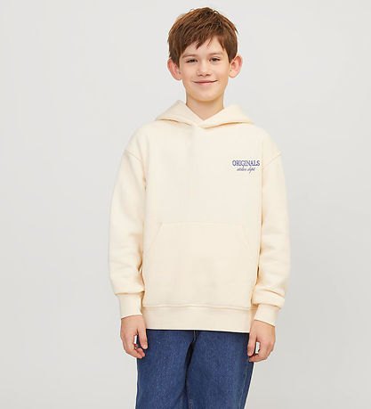 Jack & Jones Hættetrøje - JorSantorini - Buttercream