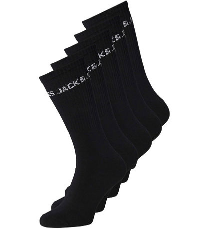 Jack & Jones Strømper - JacBasic - 5-Pak - Sort