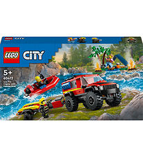LEGO® City - Firhjulstrukket Brandbil Med Re... 60412 - 301 Dele