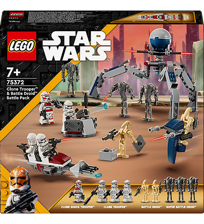 LEGO® Star Wars - Battle Pack Med Klonsoldat... 75372 - 215 Dele