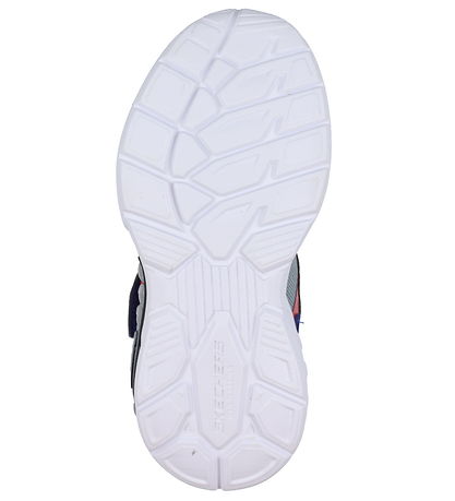 Skechers Sko m. Lys - Light Storm 3 - Navy/Rød