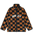 Wood Wood Fleecejakke - Don - Eternal Blue/Golden Brown