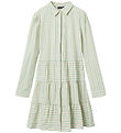 LMTD Dress - NlfTipsy - Turtledove/Créme De Menthe Stripes