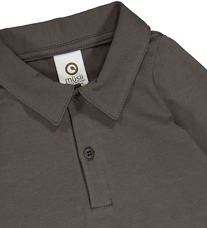 Müsli Skjortebody l/æ - Cozy Me - Tower Grey