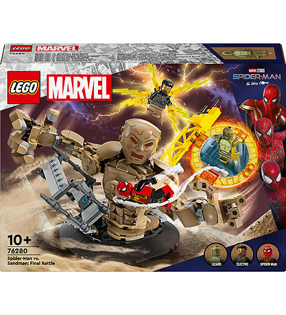 LEGO® Marvel Spider-Man - Spider-Man Mod San... 76280 - 347 Dele