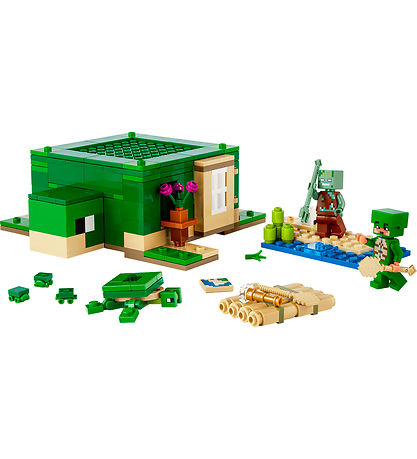 LEGO® Minecraft - Skildpaddestrandhuset 21254 - 234 Dele