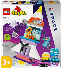 LEGO® DUPLO - 3-i-1-Eventyr Med Rumfærge 10422 - 58 Dele