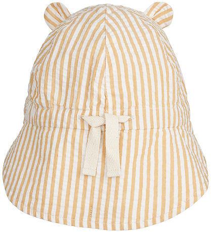 Liewood Solhat - Gorm - Stripes Yellow Mellow/Creme De La Creme