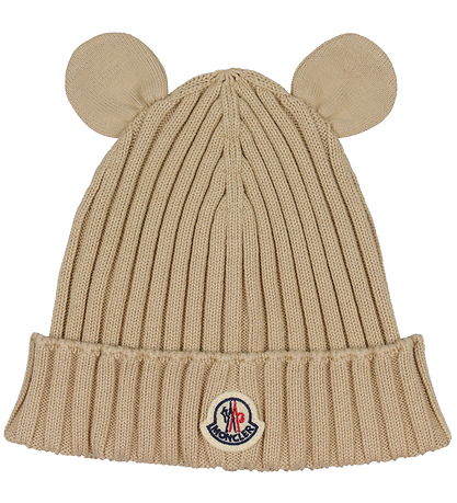Moncler Hue - Strik - Ivory m. Ører