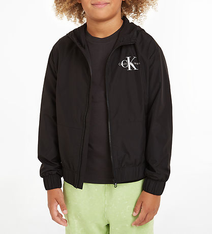 Calvin Klein Jakke - Monologo Essential - Sort