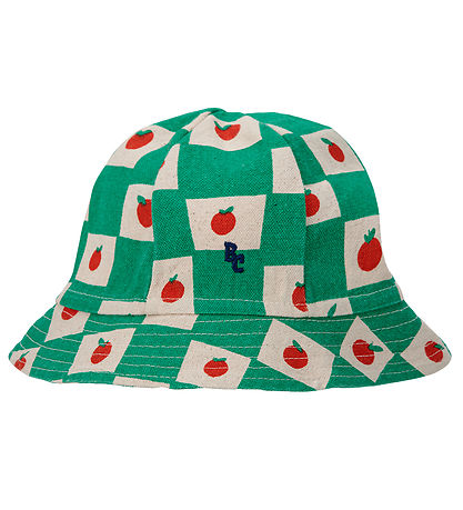Bobo Choses Bøllehat - Tomato - Off White