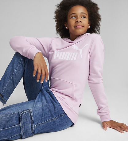 Puma Hættetrøje - ESS Logo - Grape Mist