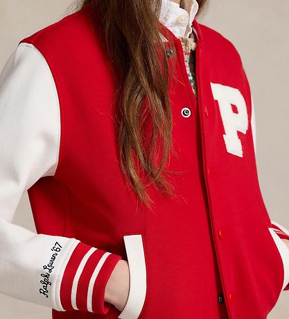 Polo Ralph Lauren Jakke - C Aip - Rød m. Hvid