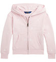 Polo Ralph Lauren Cardigan - Rosa/Hvid m, Logoer