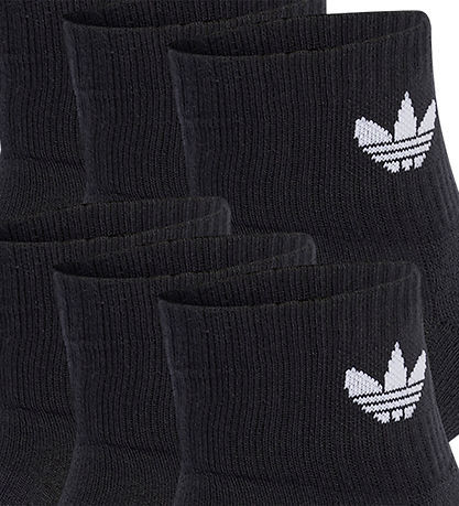 adidas Originals Strømper - Mid Ankle - 6-pak - Sort