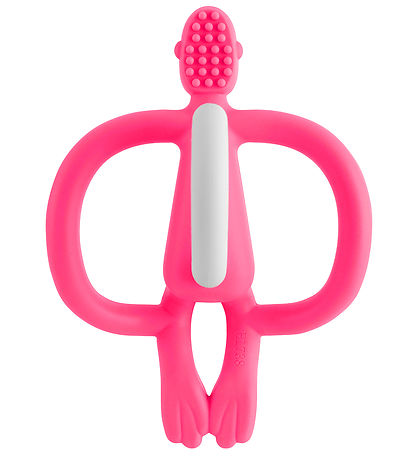 Matchstick Monkey Bidering - Monkey Teething - Pink