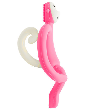 Matchstick Monkey Bidering - Monkey Teething - Pink