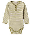 Wheat Body l/æ - Benny - Sage Green Stripe