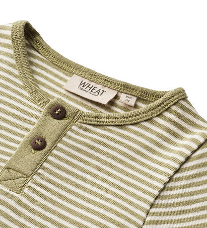 Wheat Body l/æ - Benny - Sage Green Stripe