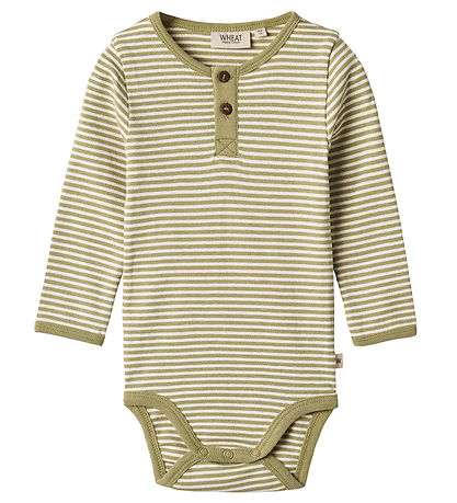 Wheat Body l/æ - Benny - Sage Green Stripe