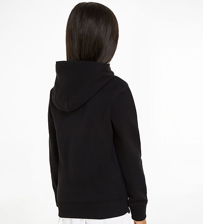 Calvin Klein Hættetrøje - Small Monogram - CK Black