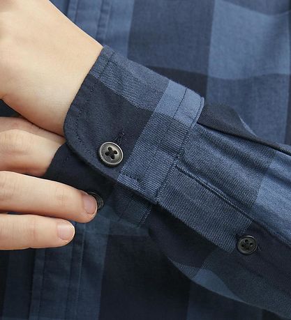 Jack & Jones Skjorte - Noos - JjEgingham - Ensign Blue/Checks