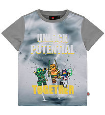 LEGO® Ninjago T-shirt  - LWTano - Light Grey