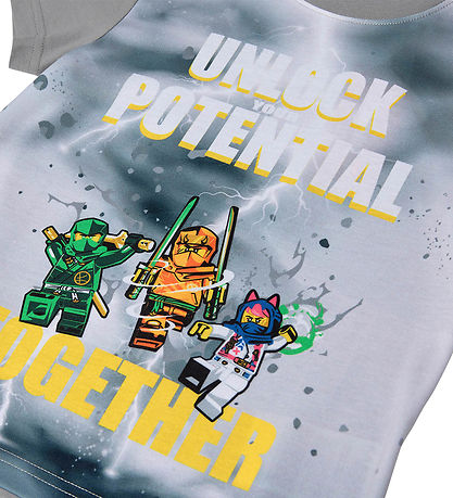 LEGO® Ninjago T-shirt - LWTano - Light Grey