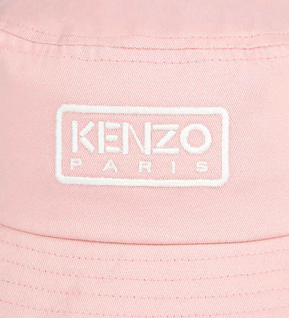 Kenzo Bøllehat - Veiled Pink m. Hvid