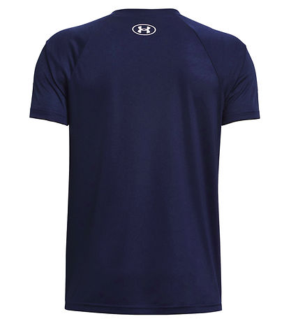 Under Armour T-shirt - Tech Big Logo - Midnight Navy