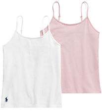 Polo Ralph Lauren Undertrøjer - 2 pak - Carmel Pink/Hvid
