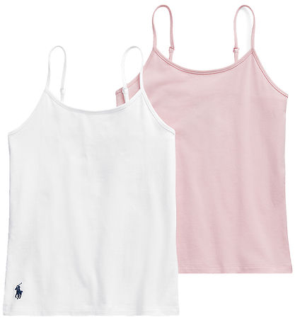 Polo Ralph Lauren Undertrøjer - 2 pak - Carmel Pink/Hvid