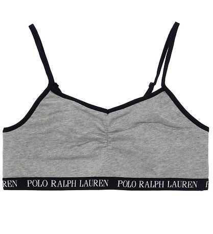 Polo Ralph Lauren Toppe - 2 pak - Sort/Gråmeleret