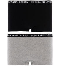 Polo Ralph Lauren Hipsters - 2 pak - Sort/Gråmeleret