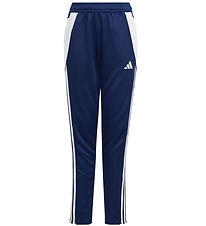 adidas Performance Træningsbukser - Tiro 24 - Navy/Hvid